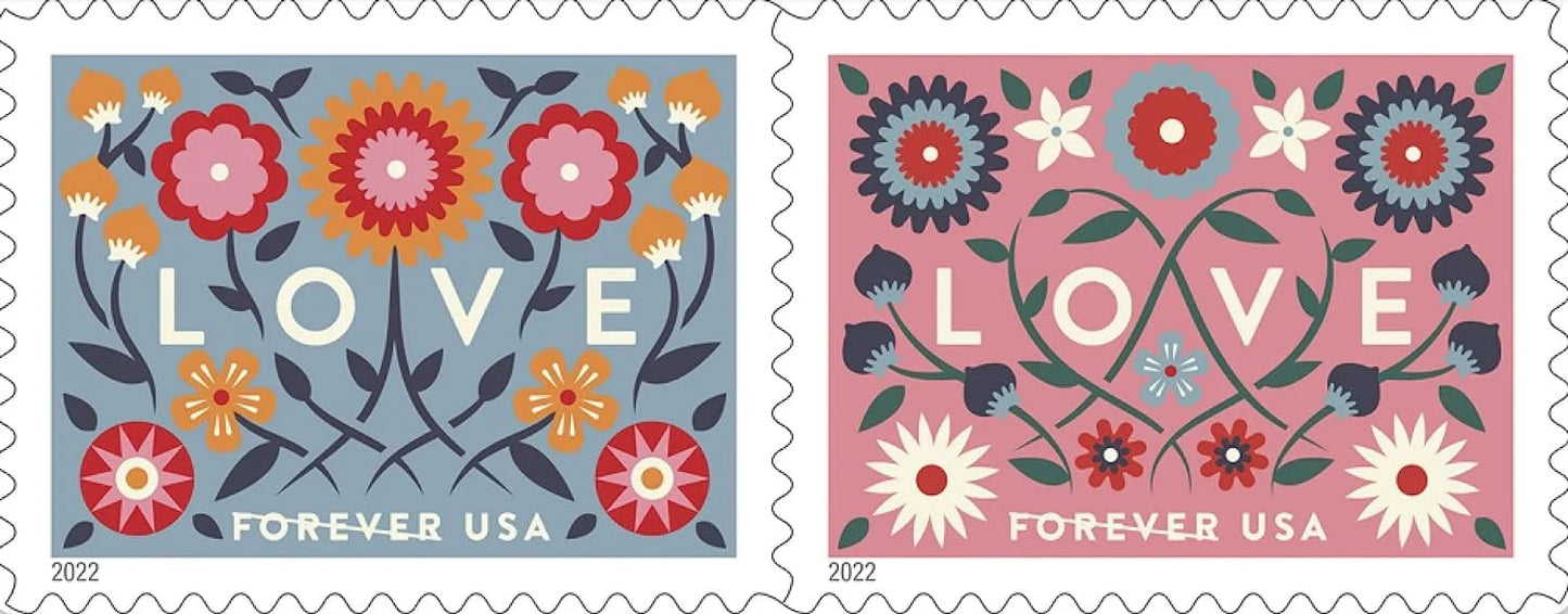 Buy Discounted 2022 Love Forever Stamp Online | Bulk Stamps For Sale

